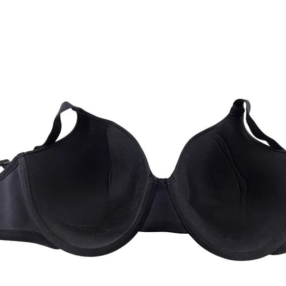 Vanity Fair Beauty Back Full Figure Underwire Bra Black 38DD - Picture 2 of 6
